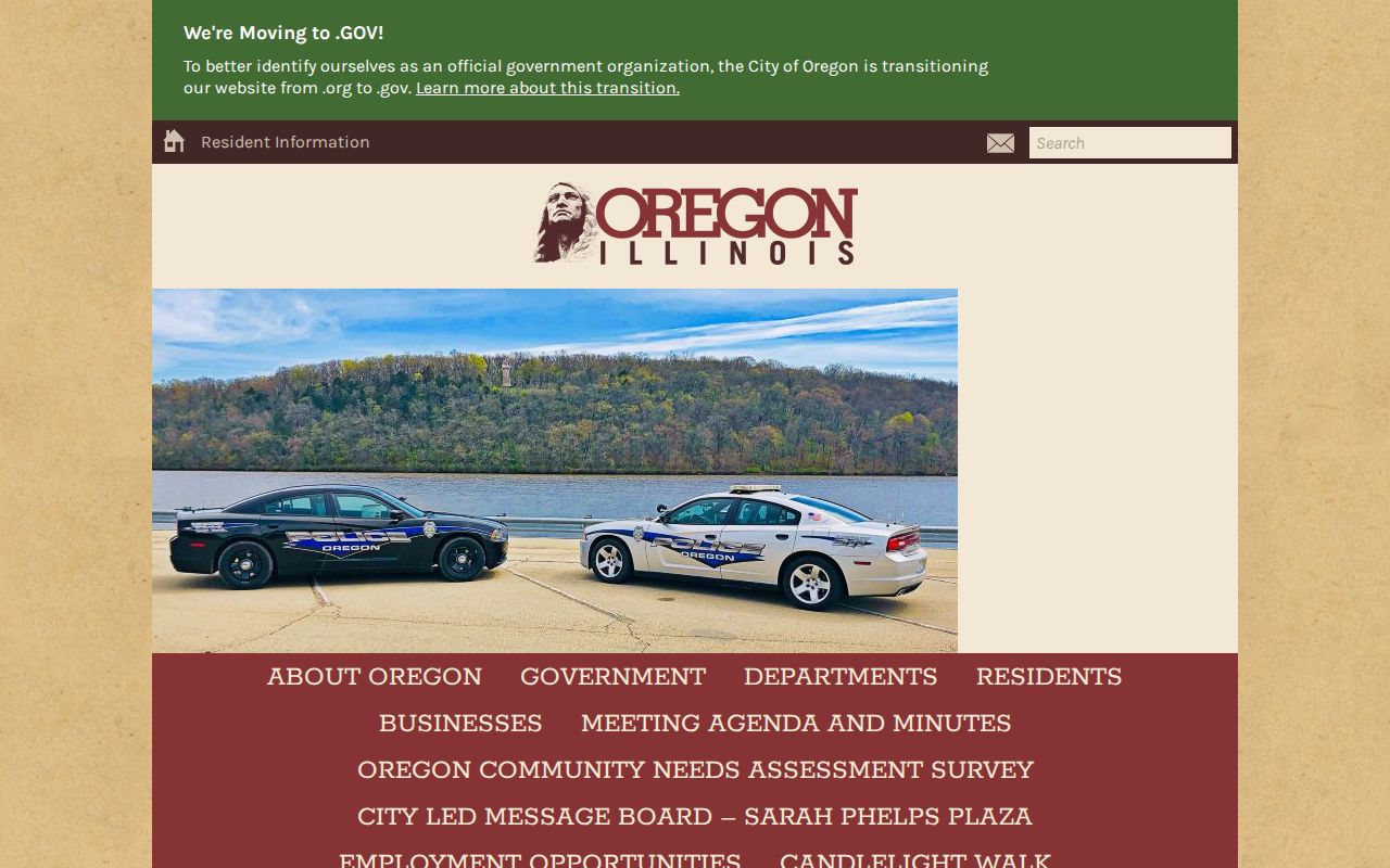 Oregon Police Department official source for city arrest records and dispatch